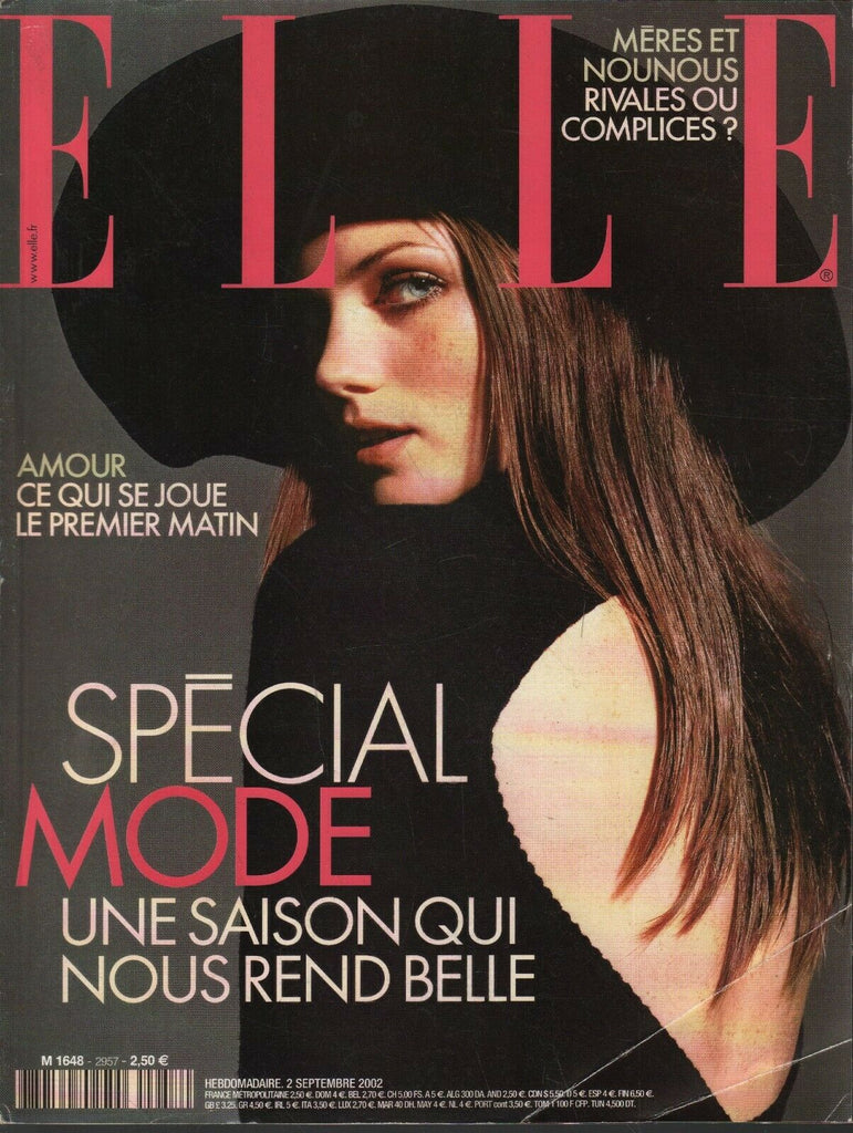 Elle French Fashion September 2 2002 Vincent Lindon Christian Lacroix 100720ame2