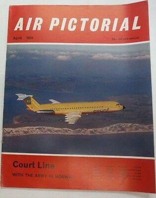 Air Pictorial Magazine Court Line With Norway Army April 1970 FAL 062215R2