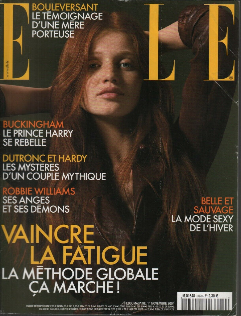Elle French Fashion Magazine 1 Novembre 2004 Prince Harry 091819AME