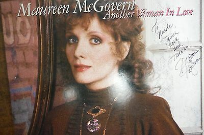 Maureen McGovern Another Woman In Love Autographed w/COA 33RPM 012016 TLJ