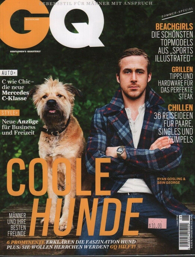 GQ Deutschland Germany June 2014 Ryan Gosling Kate Upton 092118DBE
