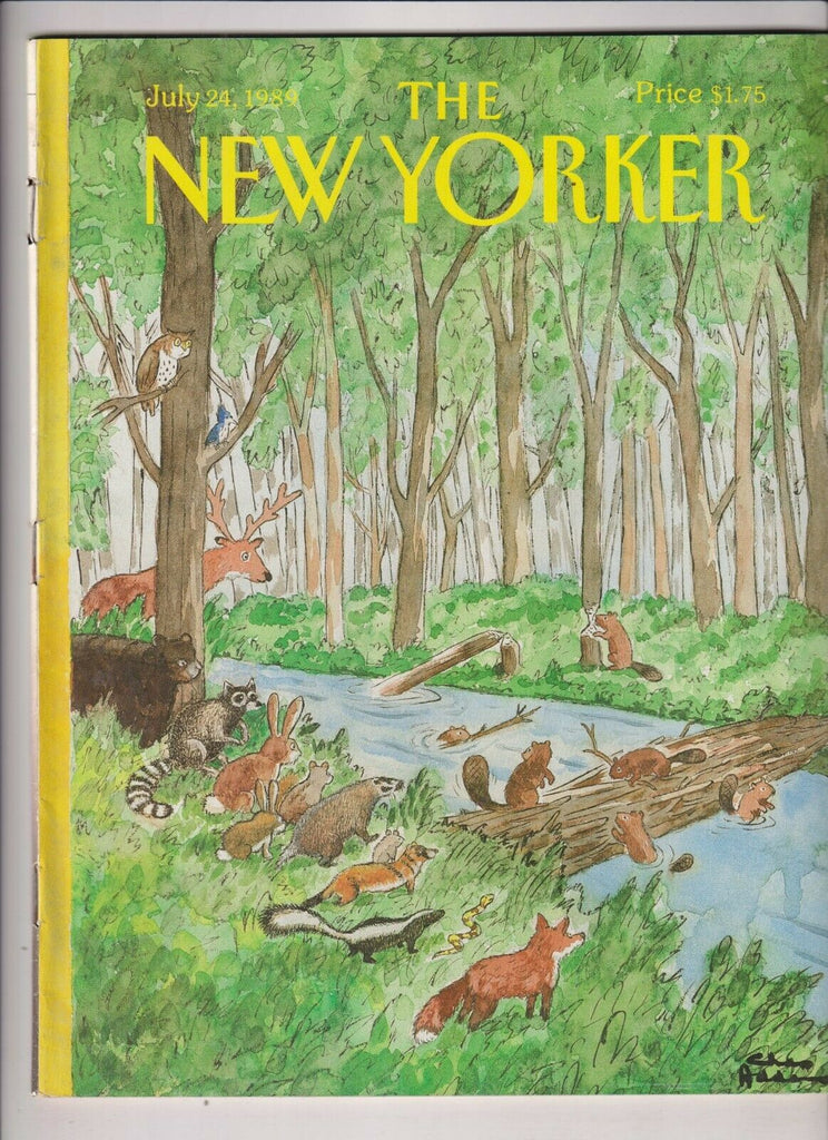 The New Yorker Mag The Chuck Show July 24, 1989 112619nonr