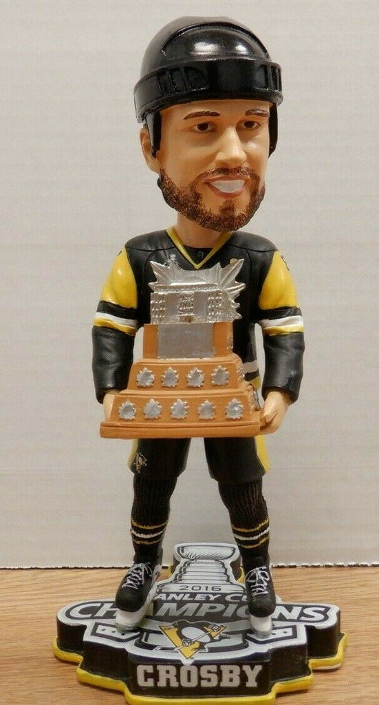 Sidney Crosby Pittsburgh Penguins Stanley Cup Champions Bobblehead 8" 121319DBT2