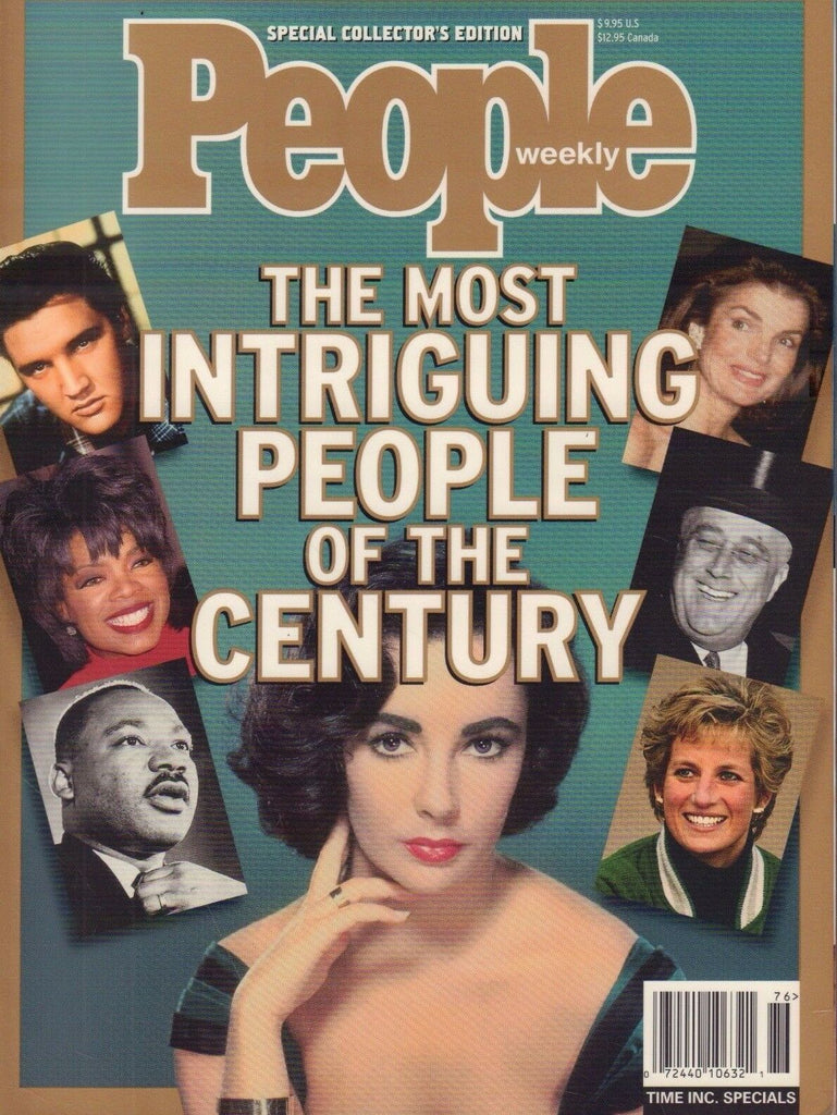 People Weekly The Most Intriguing People of The Century Oprah,Elvis 080317nonDBE