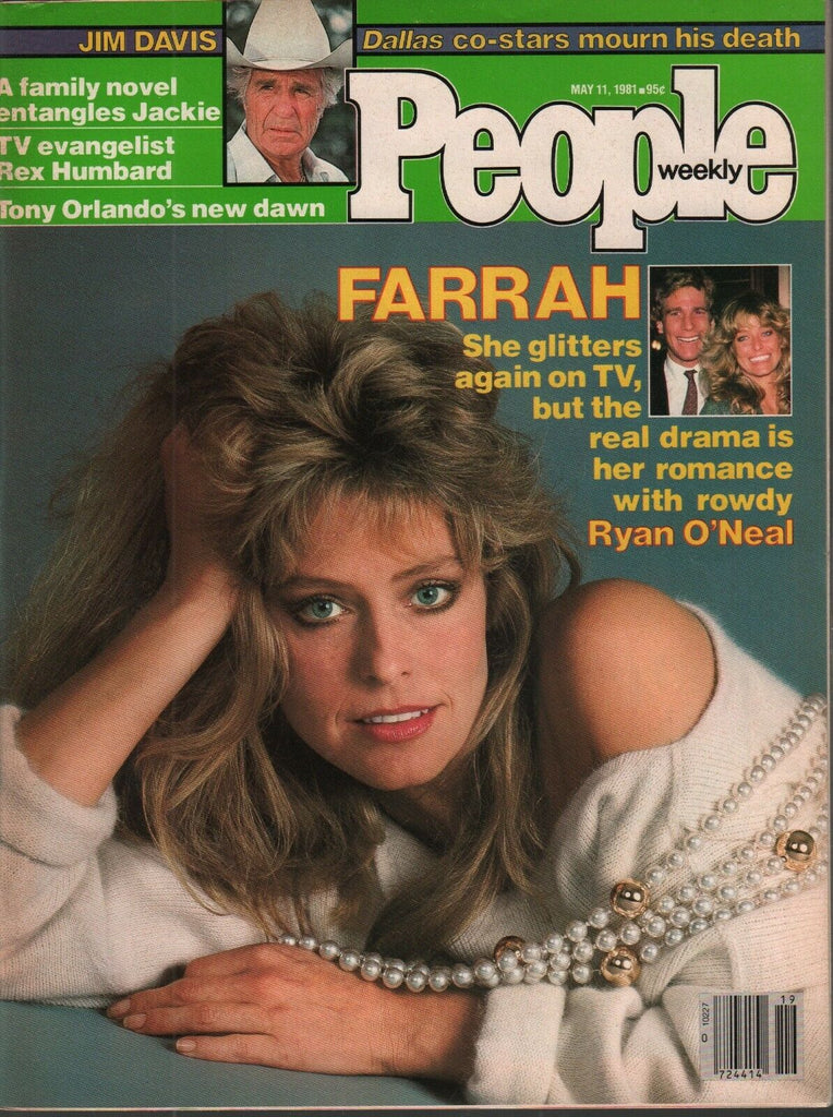 People Weekly May 11 1981 Farrah Fawcett Ryan O'Neal Jim Davis 022120AME