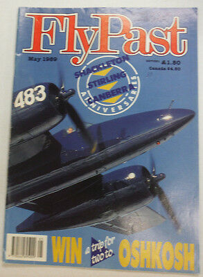 FlyPast Magazine Shackleton & Stirling Oshkosh May 1989 050415R