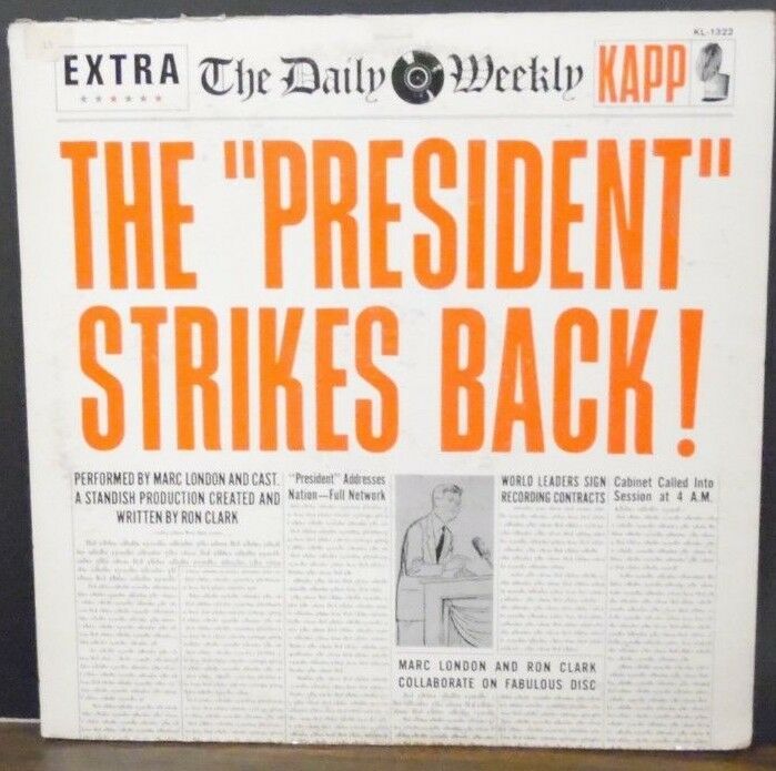 The President Strikes back vinyl KL1322 011319LLE