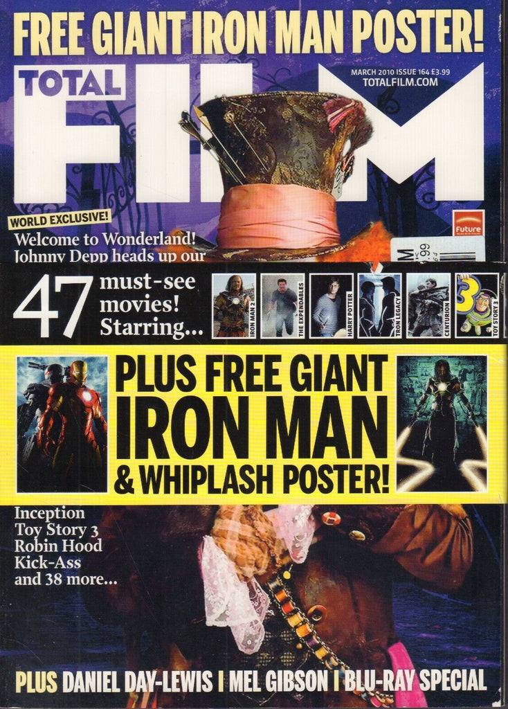 Total Film March 2010 Johnny Depp Iron Man 2 022818DBE