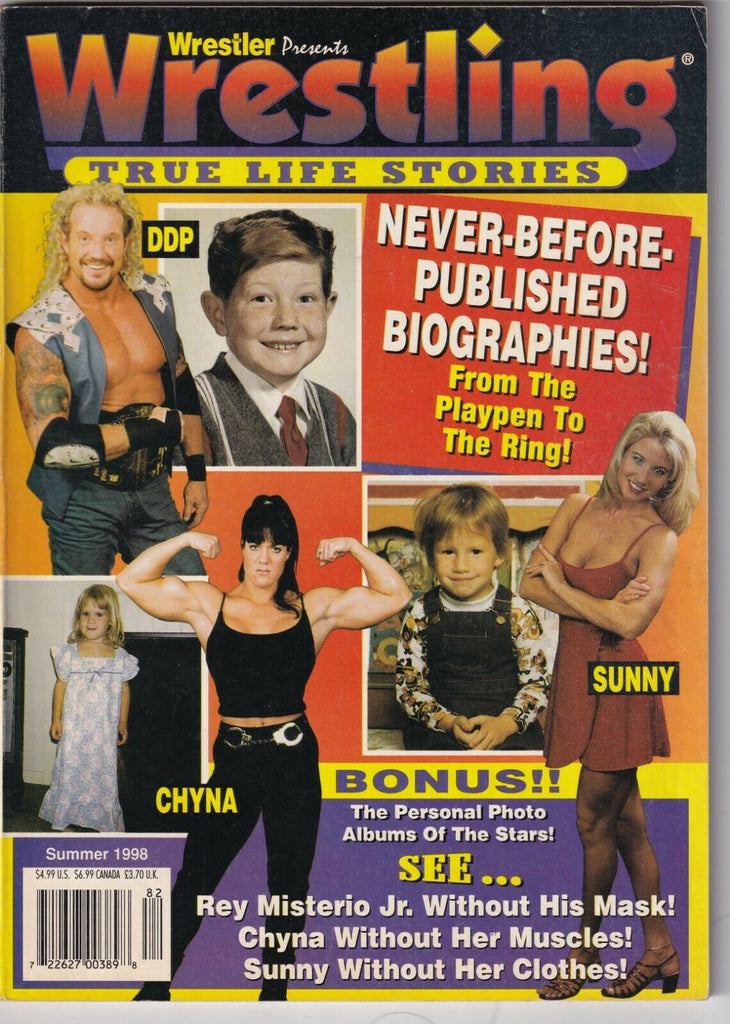 The Wrestler True Life Stories DDP Chyna Suny Summer 1998 052819nonr