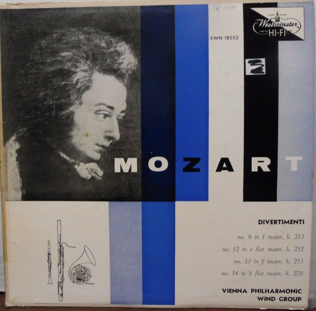 Mozart Divertimenti Vienna Philharmonic Wind Group XWN18552 010117LLE #2