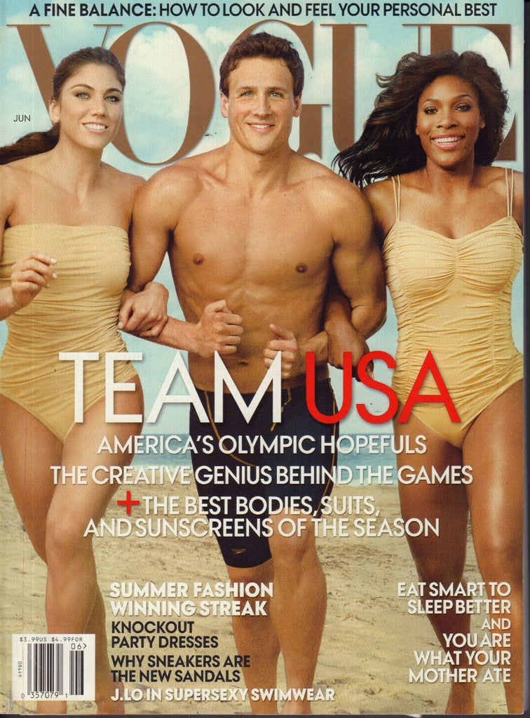 Vogue Magazine June 2012 Ryan Lochte Serena Williams 092017nonjhe