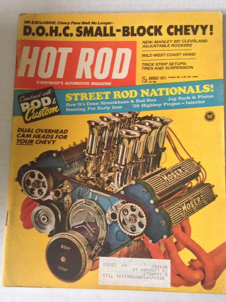 Hot Rod Magazine Street Rod Nationals August 1971 042517nonrh