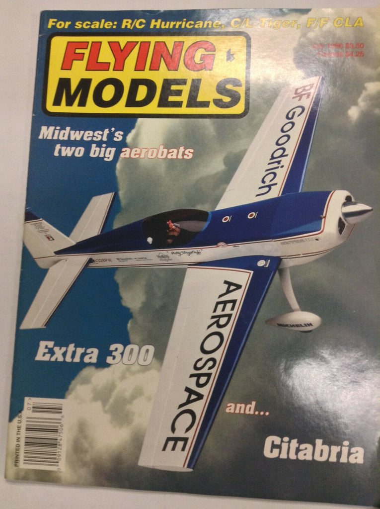 Flying Models Magazine Extra 300 And Citabria July 1996 040917nonrh2