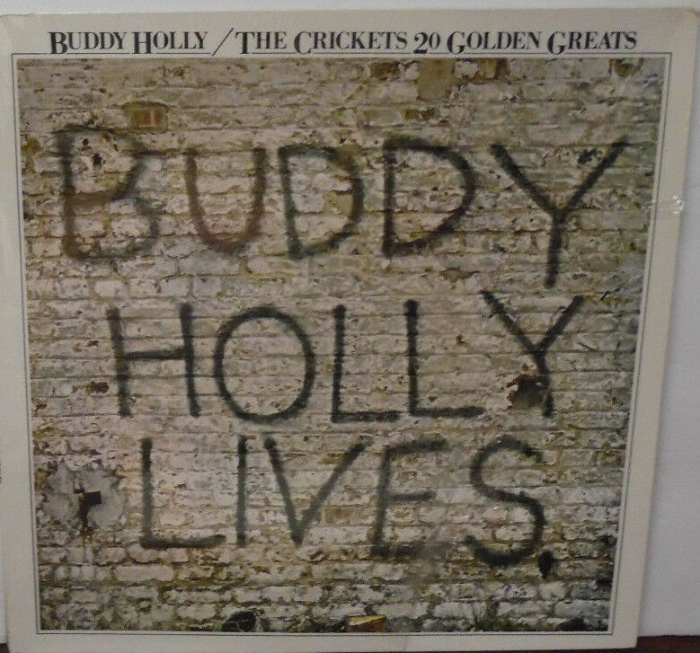 Buddy Holly Lives The Crickets 20 Golden Hits vinyl MCA3040 062618LLE