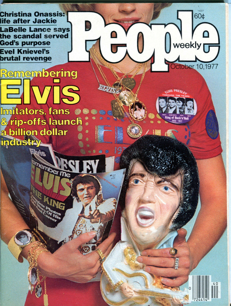 People Magazine October 10 1977 Remembering Elvis EX 081816jhe