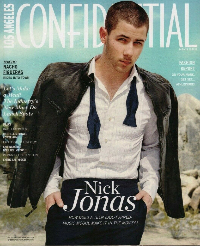 Los Angeles Confidential Issue 5 2015 Nick Jonas Karl Lagerfeld 071519DBE