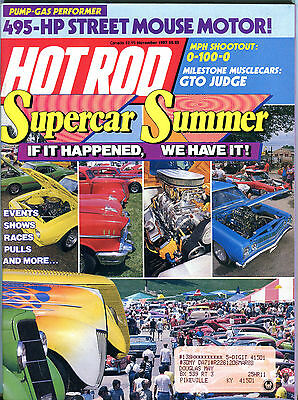 Hot Rod Magazine November 1987 Supercar Summer EX 022316jhe