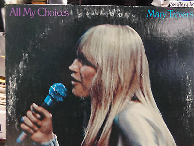 All My Choices Mary Travers PROMO 33RPM 032816 TLJ