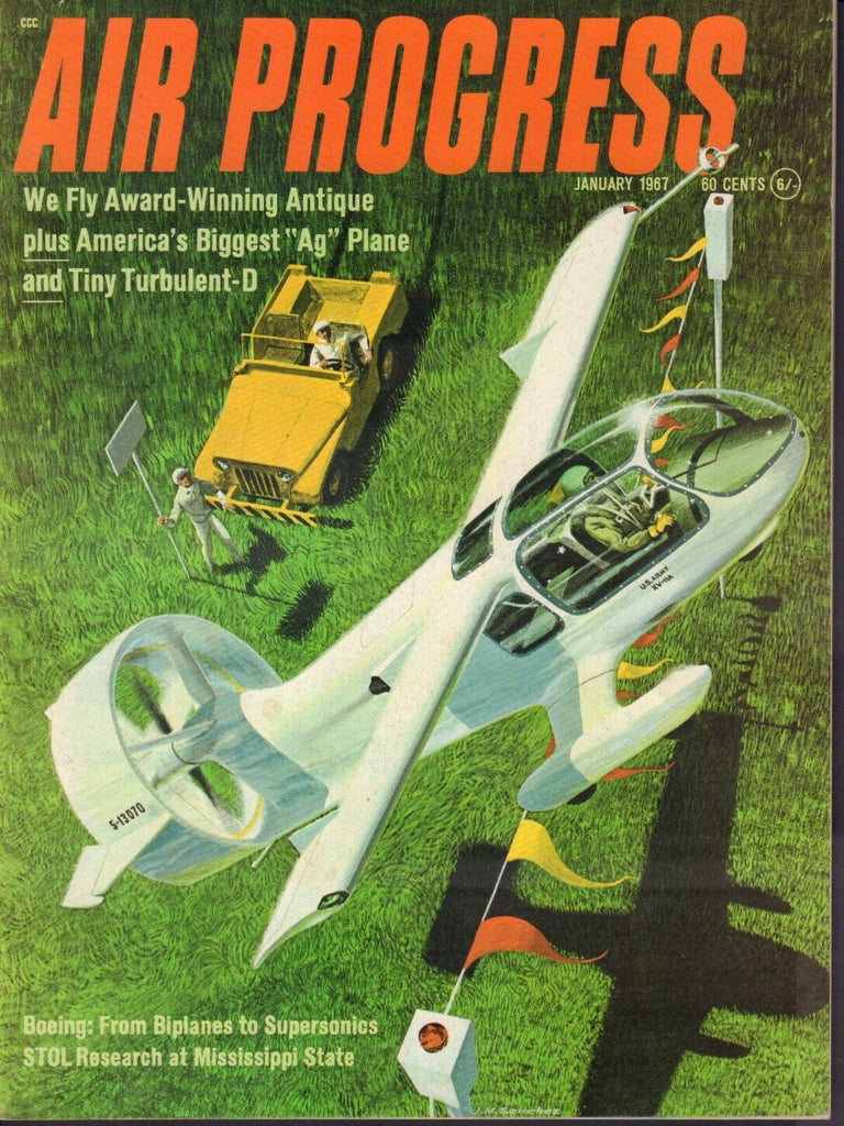 Air Progress Magazine January 1967 Boeing Supersonics 073017nonjhe