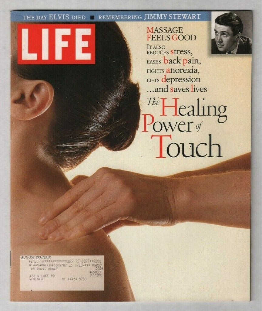 Life Magazine The Healing Power Of Touch Jimmy Stewart August 1997 012720nonr
