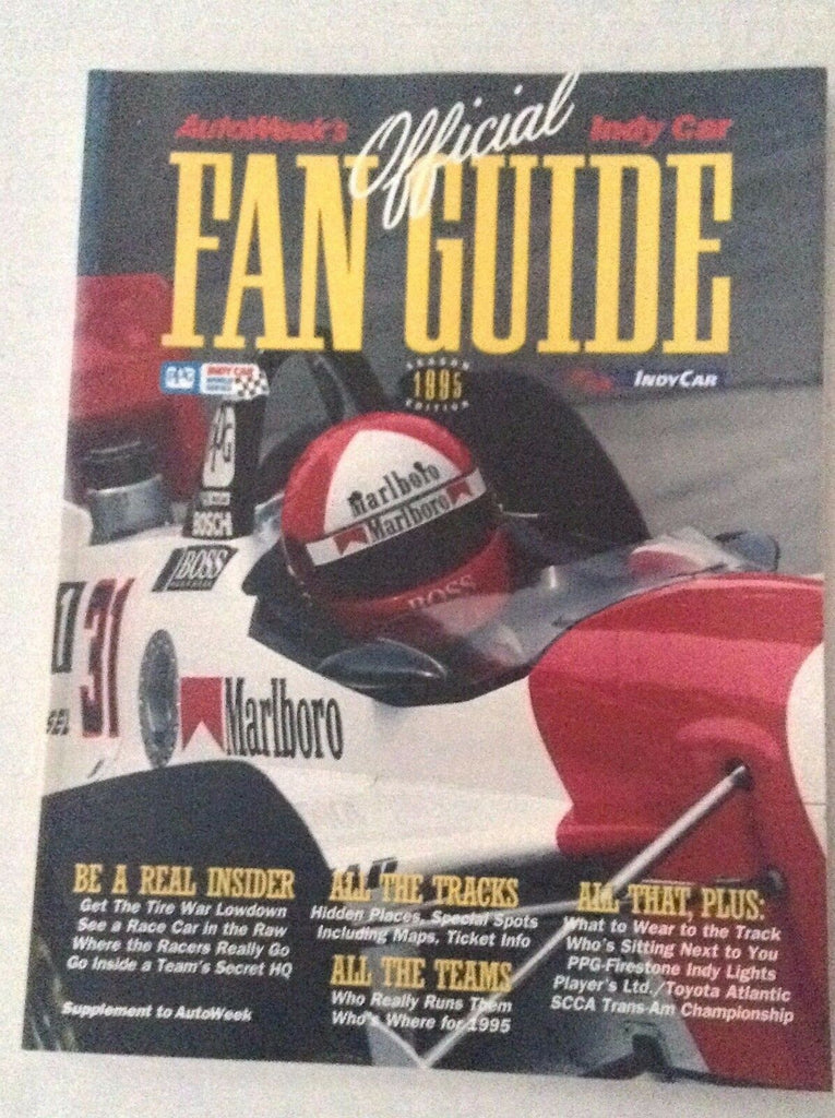Autoweek Magazine Official Fan Guide Real Insider 1995 020617RH