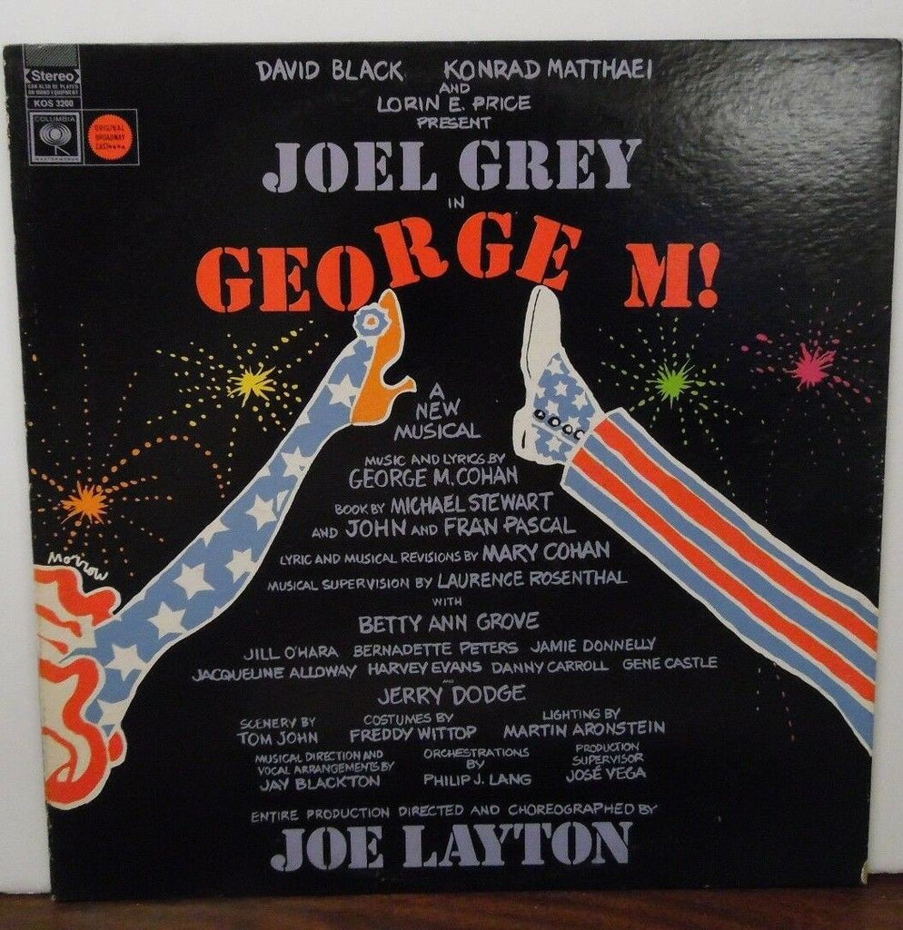 Joel Grey in Geroge M a new musical vinyl KOS3200 042918LLE