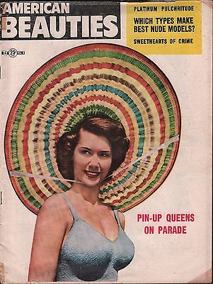 American Beauties Magazine February 1953 Volume 1 No.2 VG 122215DBE