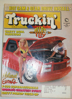 Truckin' Magazine Chevy Dual Injection National Events September 1991 041415R
