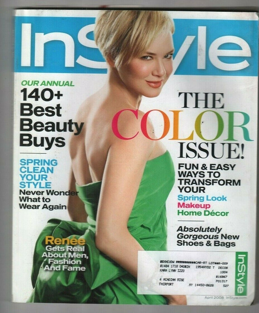 Instyle Mag Renee Zellweger 14th Annual Color Issue April 2008 010820nonr