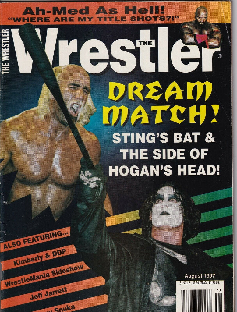 The Wrestler Magazine Hulk Hogan Sting August 1997 050619nonr