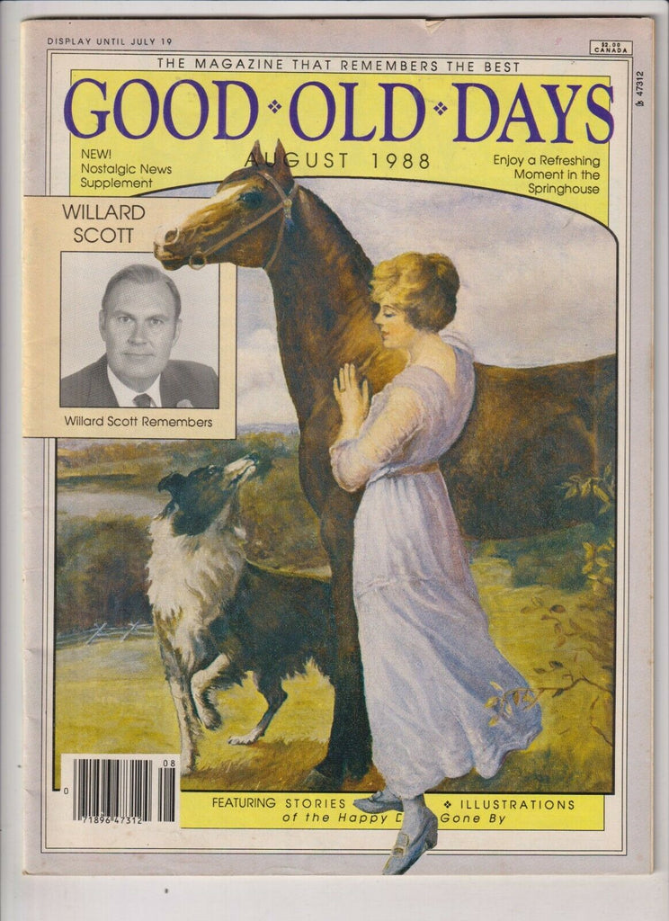 Good Old Days Mag Willard Scott Remembers August 1988 032720nonrh