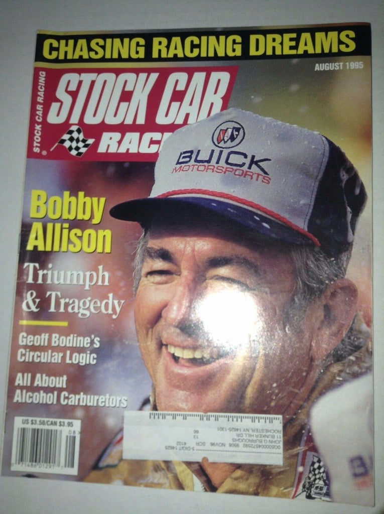 Stock Car Racing Magazine Bobby Allison Geoff Bodine August 1995 041117NONRH2