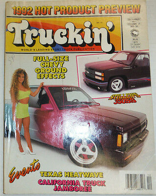 Truckin' Magazine Chevy Ground Effects December 1991 041315R