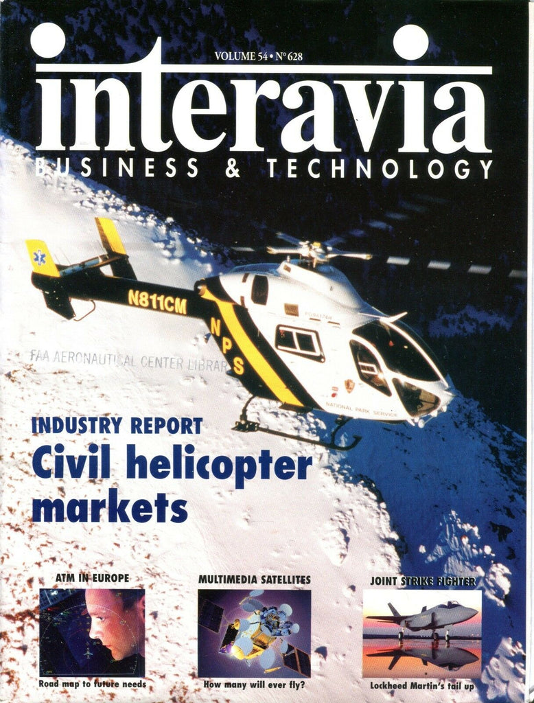 Interavia Magazine February 1999 Civil Helicopter EX No ML FAA Library 102016jhe
