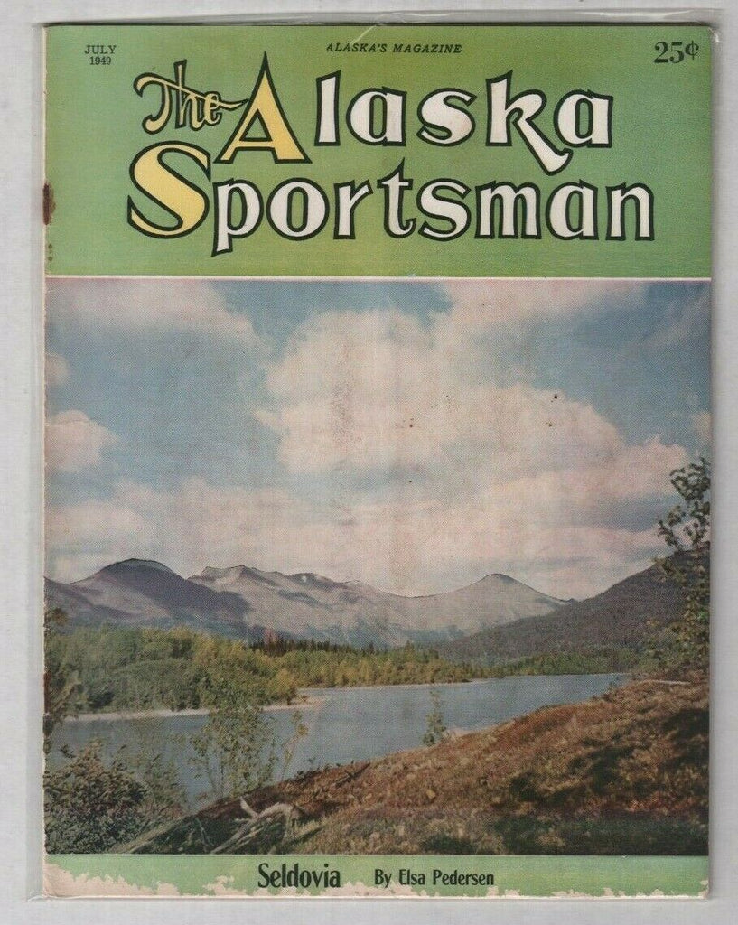 The Alaska Sportsman Seldovia Mountain Views July 1949 012120nonr