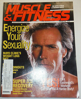 Muscle & Fitness Magazine Clint Eastwood January 1991 112114R1