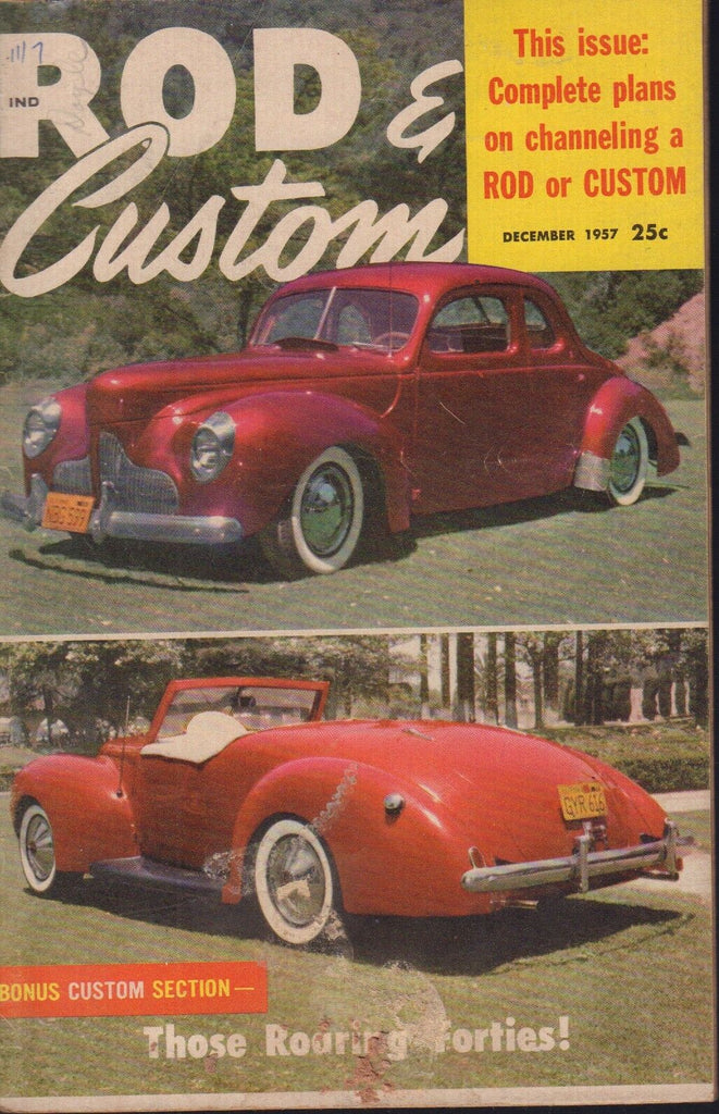 Rod & Custom December 1957 Roaring Forties 091118AME