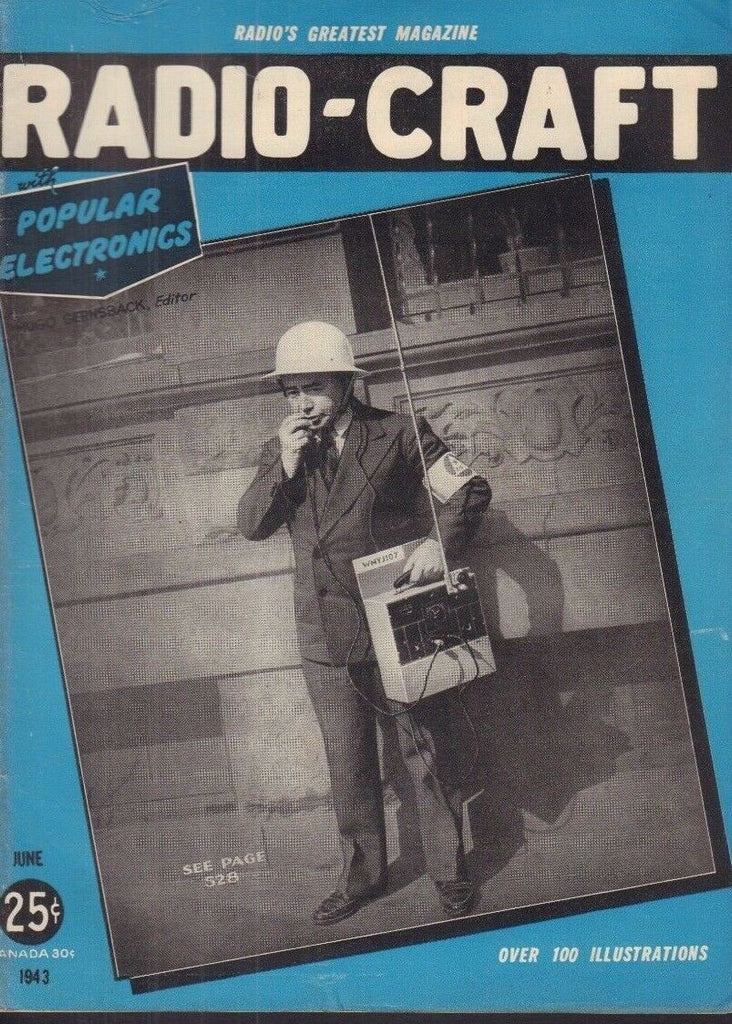 Radio-Craft Magazine Popular Electronics Part V June 1943 050818nonr