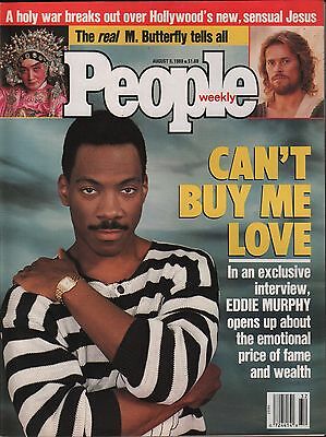 People Weekly August 8 1988 Eddie Murphy, M.Butterfly EX 012816DBE