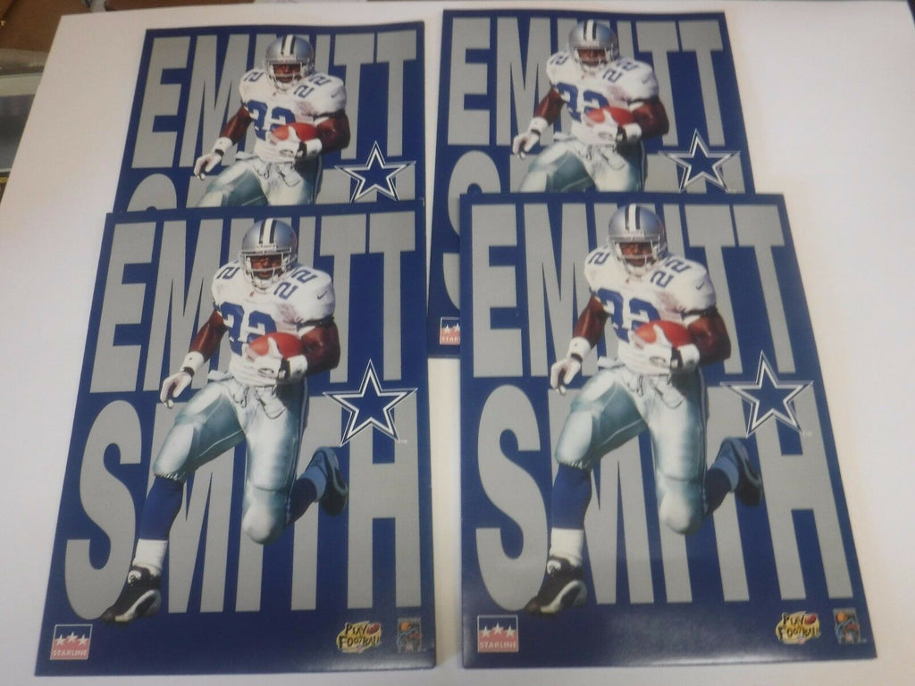 Emmitt Smith Lot Of 4 Folders Starline 1997 090717nonjhe