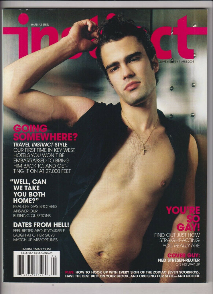 Instinct Gay Fashion Mag Ned Stresen-Reuter Christian Bale April 2003 031020nonr