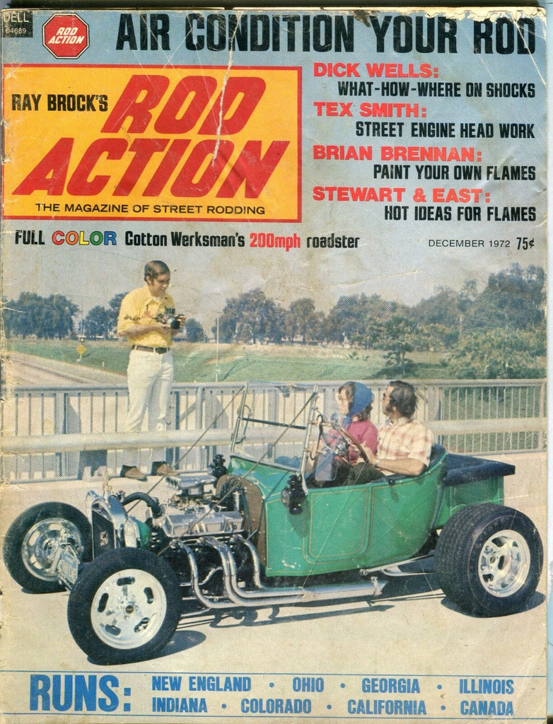 Rod Action Magazine December 1972 Dick Wells Tex Smith ACC No ML 032017nonjhe