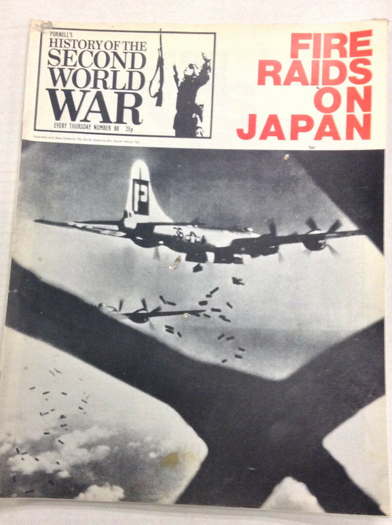History Of The Second World War Magazine Raids Japan No.88 1973 122016R2