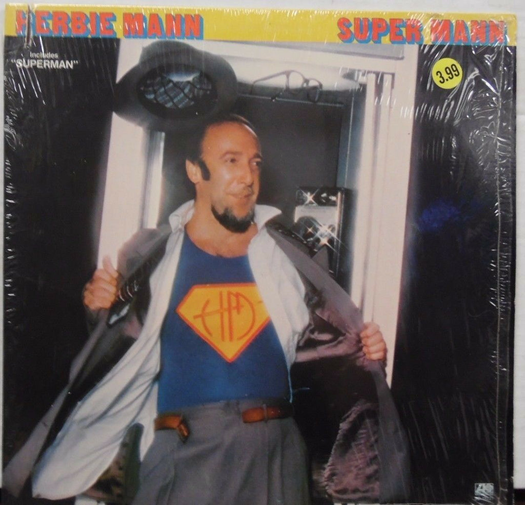 Herbie Mann Super Mann 33 RPM Atlantic Records DS19221 091216LLE