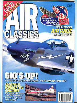 Air Classics Magazine July 1997 Edward Gignac EX 081216jhe