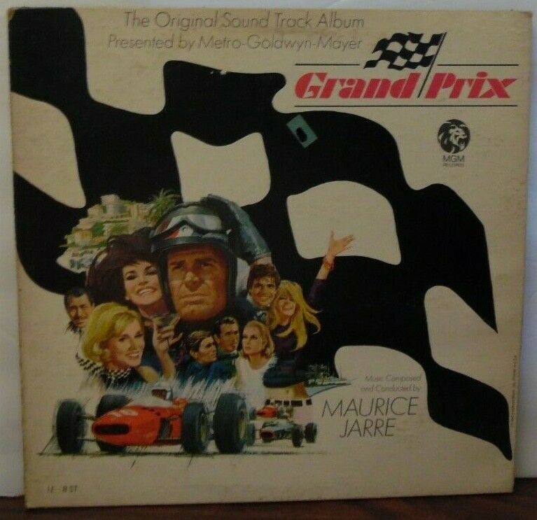 Orig. Sound Track Album Grand Prix Jockey Record 1E-8ST vinyl 041419LLE