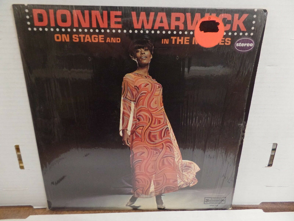 Dionne Warwick On Stage And In The Movies Scepter SRM-559 SW 33rpm 110316DBE