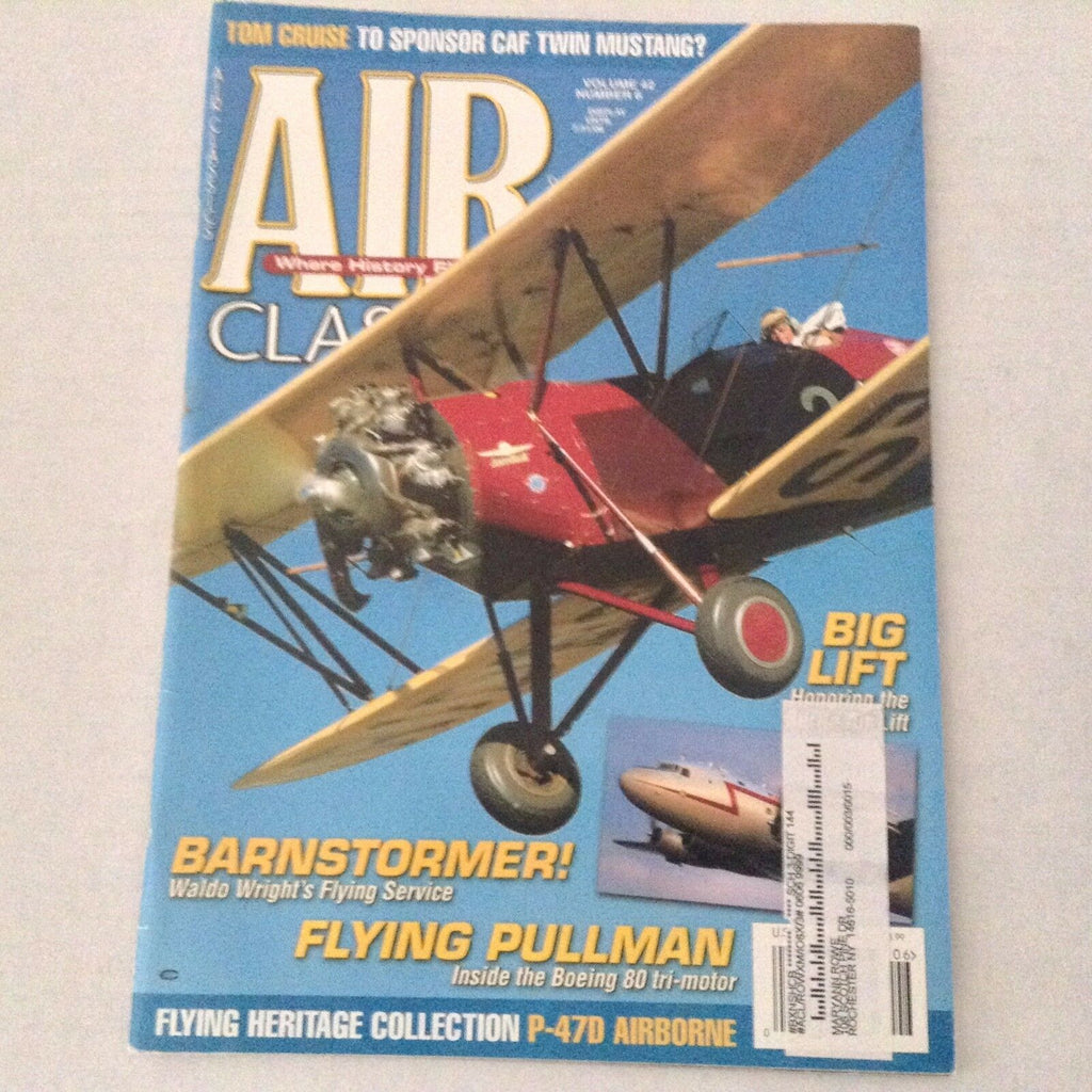 Air Classics Magazine Barnstormer Waldo Wright Vol.42 No.6 062217nonrh2