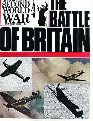 Purnell's History of the Second World War Number 9 Battle Britain EX 010516jhe