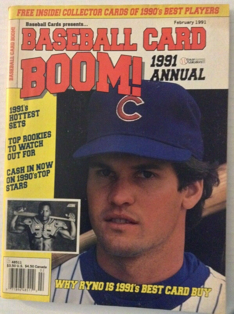 Baseball Card Boom! Magazine Rhyno 1991 Annual 031819nonrh